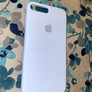 Blue Apple Iphone 8 Plus Case